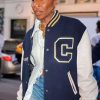 Buy Cynthia Erivo NYC 2025 Navy Letterman Jacket