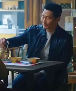 Buy Daniel Dae Kim Butterfly Black Leather Jacket
