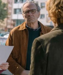 Shop The Snow Girl Jose Coronado Brown Suede Jacket