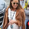 Shop Pippa Middleton Brown Leather Jacket
