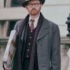 Shop Mark Gatiss Bookish S01 Gabriel Book Grey Coat