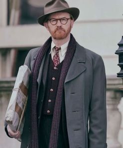 Shop Mark Gatiss Bookish S01 Gabriel Book Grey Coat