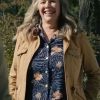 Buy Iris Quinn Untamed Brown Jacket
