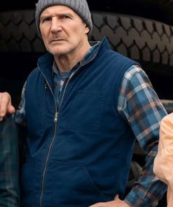 Buy Liam Neeson Ice Road Vengeance 2025 Blue Vest