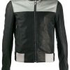 Buy Men’s Casual Slim Fit Black Motorcycle Leather Jacket