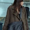 Shop Miren Rojo The Snow Girl The Soul Game Trench Coat