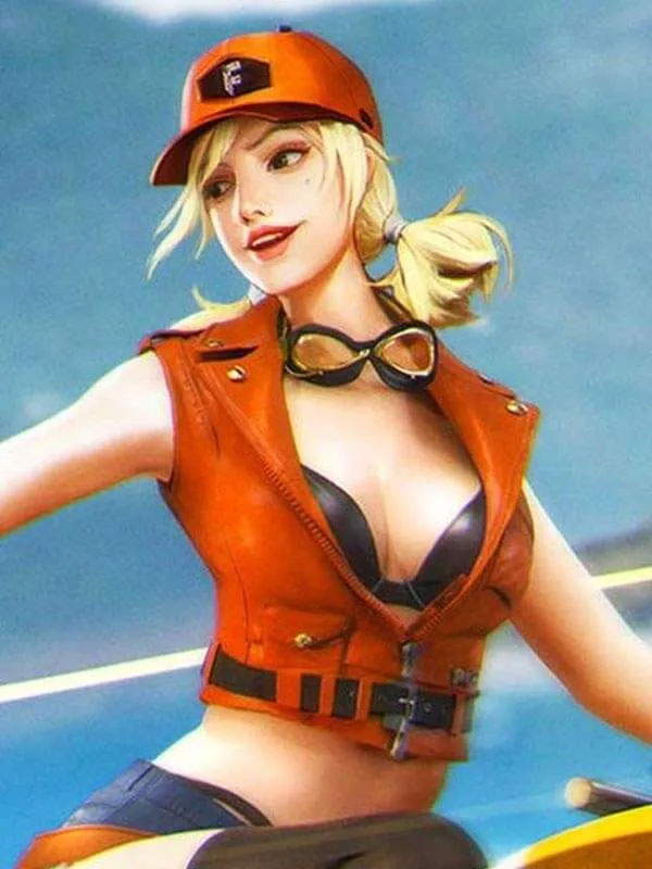Buy Misha Free Fire Leather Vest