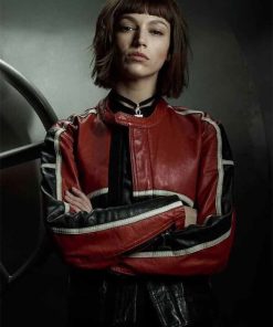 Shop Money Heist Tokio Leather Jacket