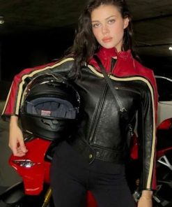 Buy Nicola Peltz Motorcycle Leather Jacket