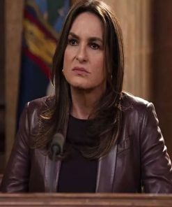 Buy Olivia Benson Law and Order SVU S26 Leather Blazer