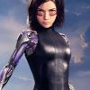But Rosa Salazar Alita Battle Angel Leather Vest