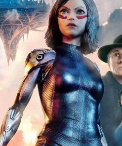 Buy Rosa Salazar Movie Alita Battle Angel Black Vest