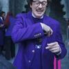 Buy Steve Buscemi Wednesday Purple Blazer