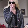 Shop Taylor Momsen Gossip Girl Black Leather Jacket