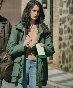 Buy Milena Smit The Snow Girl Miren Rojo Green Jacket