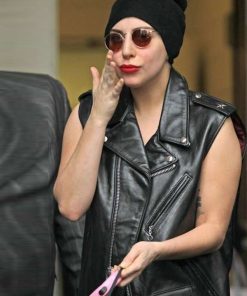 Shop Winnipeg Lady Gaga Leather Vest