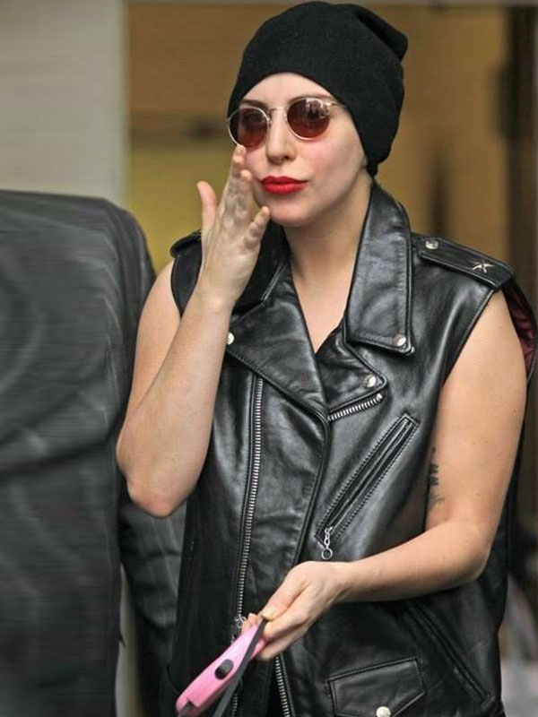 Shop Winnipeg Lady Gaga Leather Vest