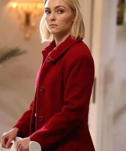 Buy AnnaSophia Robb Grosse Pointe Garden Society Red Coat