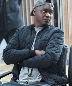 Buy Ashton Sanders Invasion S03 Black Quilted Jacket