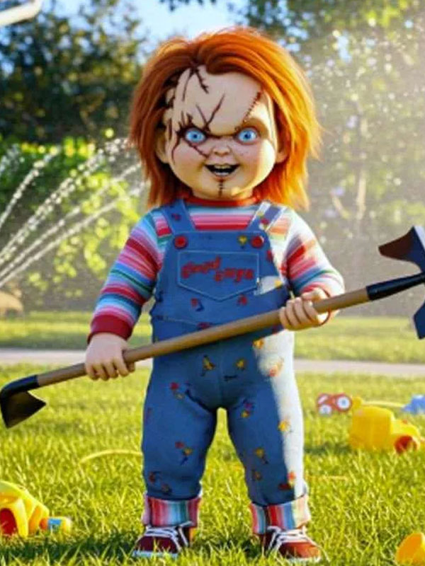 Shop Halloween Chucky Costume Jumpsuit
