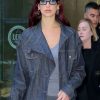 Shop Dua Lipa Tribeca New York City Blue Jacket