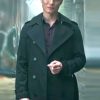 Shop Freddie Fox The Sandman S02 Black Trench Coat