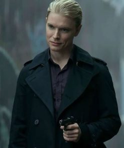 Buy Freddie Fox The Sandman Black Trench Coat