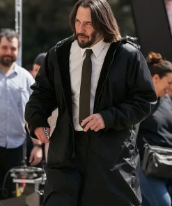 Buy Good Fortune 2025 Keanu Reeves Black Coat