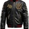 Buy Halloween Gothic Devil Bomber Jacket
