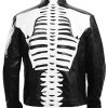 Shop Halloween Party Skeleton Bones Black Jacket