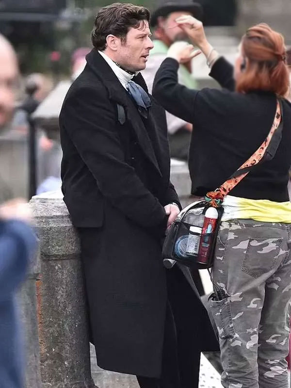 Shop House of Guinness James Norton Wool Coat