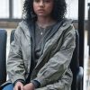 Buy Jamila Huston Invasion S03 Green Jacket