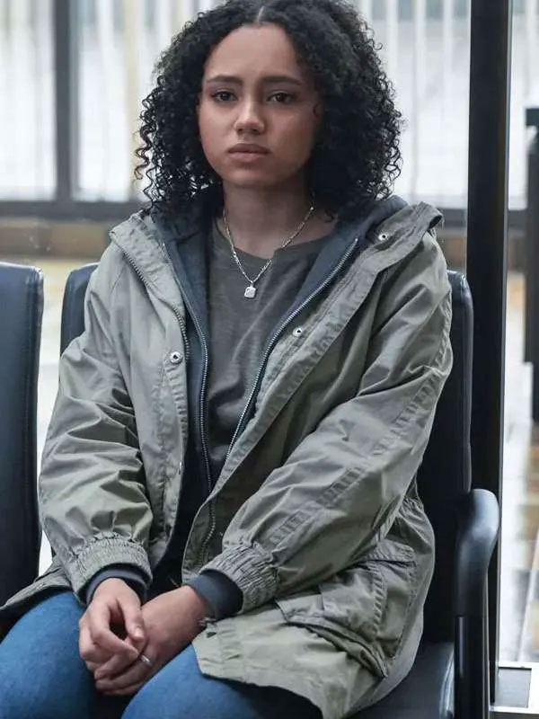 Buy Jamila Huston Invasion S03 Green Jacket