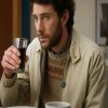 Buy John Magaro The Mastermind Beige Jacket