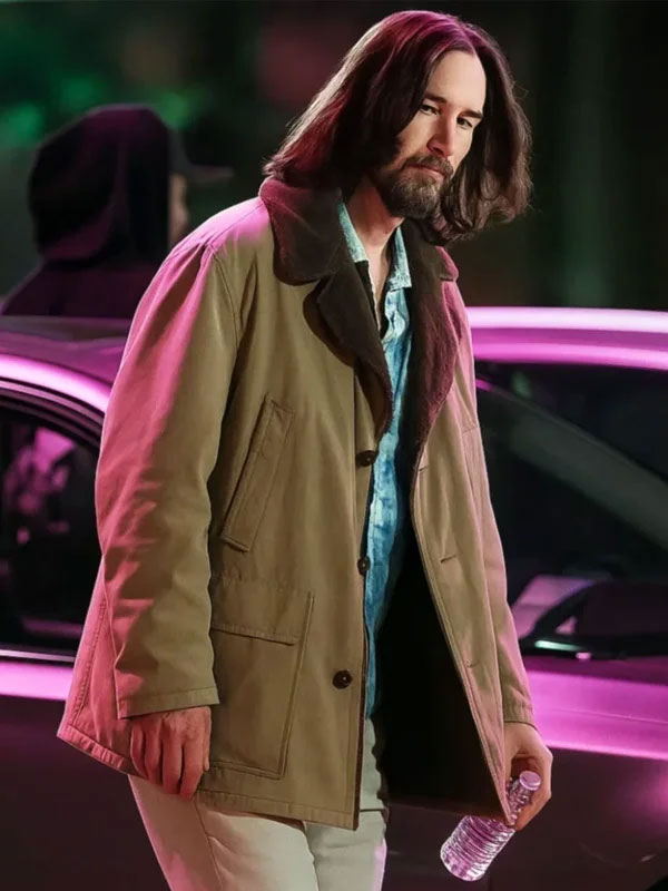 Buy Keanu Reeves Good Fortune Beige Coat