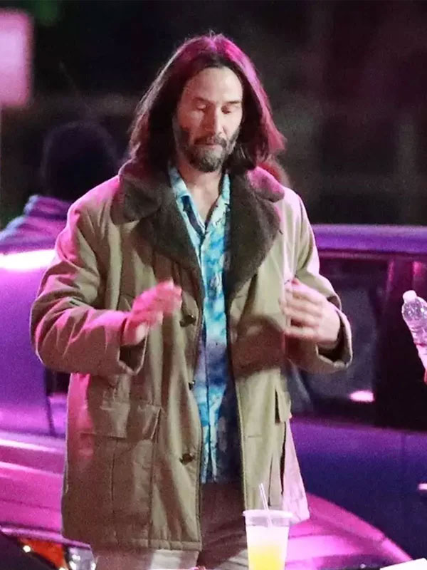 Shop Keanu Reeves Good Fortune Coat