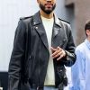 Shop New York Fashion Week 2025 Jayson Tatum Leather Jacket