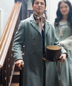 Buy Providence Falls 2025 Evan Roderick Blue Wool Coat