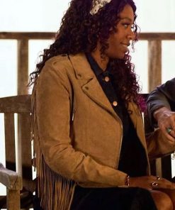 Buy Providence Falls Felicia Simone Fringe Leather Jacket
