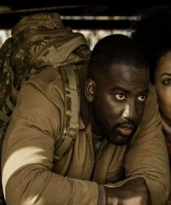 Shop Shamier Anderson Invasion Brown Jacket