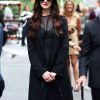 Shop The Devil Wears Prada 2 Andy Sachs Black Coat