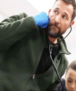 Buy The Pitt Noah Wyle Green Jacket
