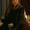 Shop The Woman in Cabin 10 Kaya Scodelario Black Jacket