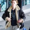 Shop Thomas Brodie-Sangster Shearling Jacket