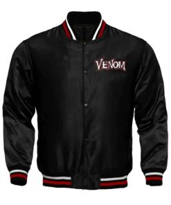 Buy Venom Black Varsity Jacket