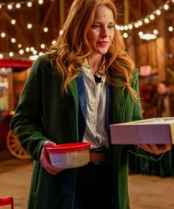 Shop A Cherry Pie Christmas Katie Leclerc Green Coat