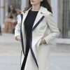 Buy Anne Hathaway The Intern Off White Trench Coat