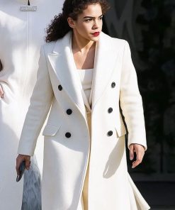 Shop Antonia Gentry Ginny & Georgia S03 Wool Coat