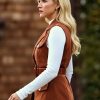Shop Brittany Snow The Beast in Me Brown Vest