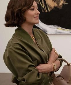 Shop The Morning Show Celine Dumont Bomber Jacket